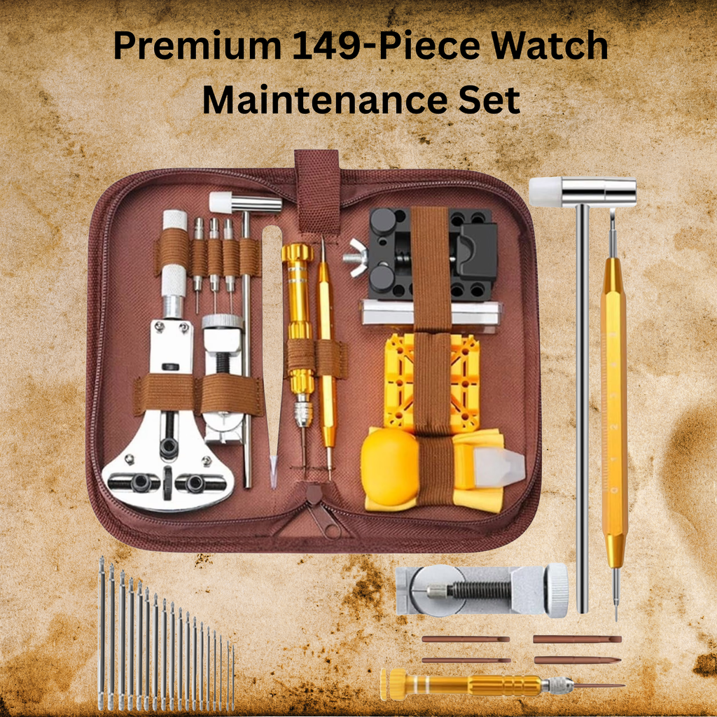 Premium 149-Piece Watch Maintenance Set