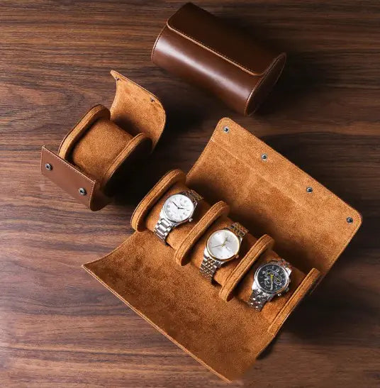 Three-Position Storage Box – Premium Travel Watch Case