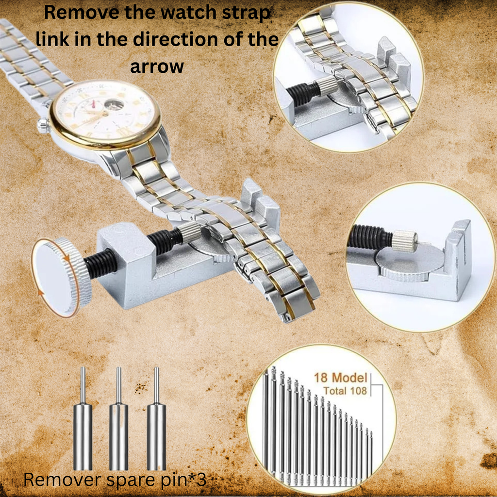 Premium 149-Piece Watch Maintenance Set