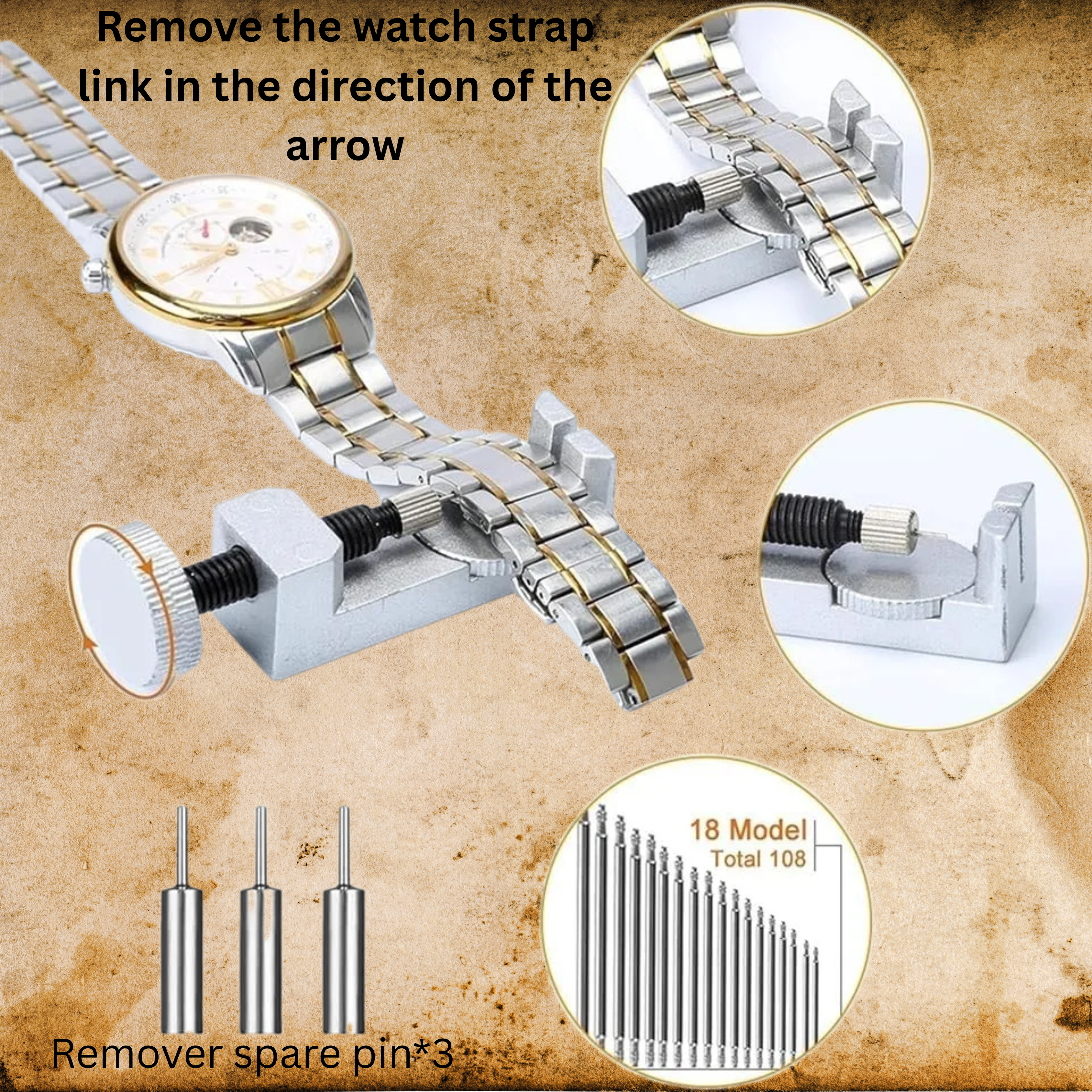 Premium 149-Piece Watch Maintenance Set