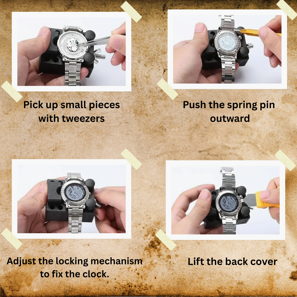 Premium 149-Piece Watch Maintenance Set