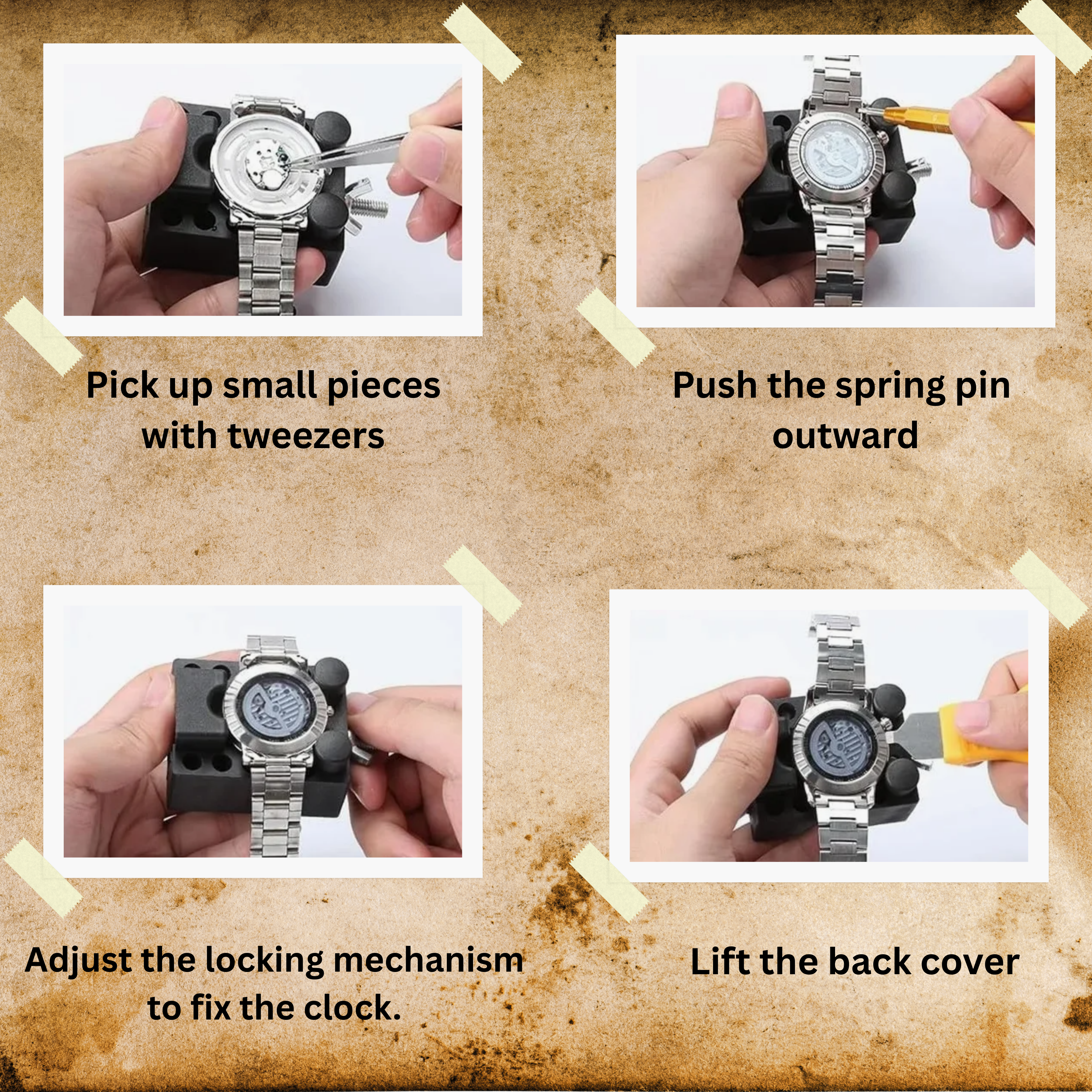 Premium 149-Piece Watch Maintenance Set